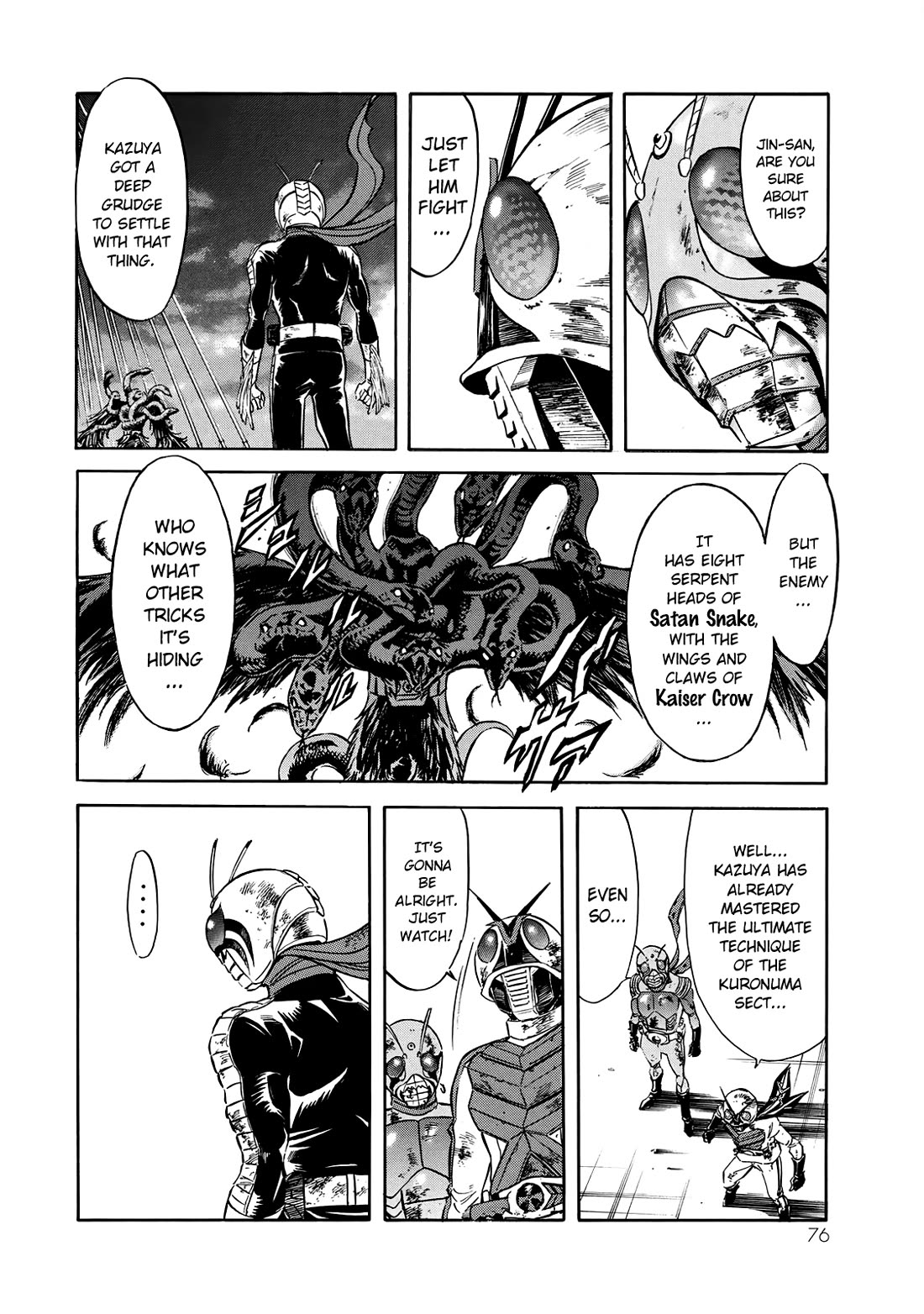 Shin Kamen Rider Spirits Chapter 25 page 11 - Chapter 25: Five Hands