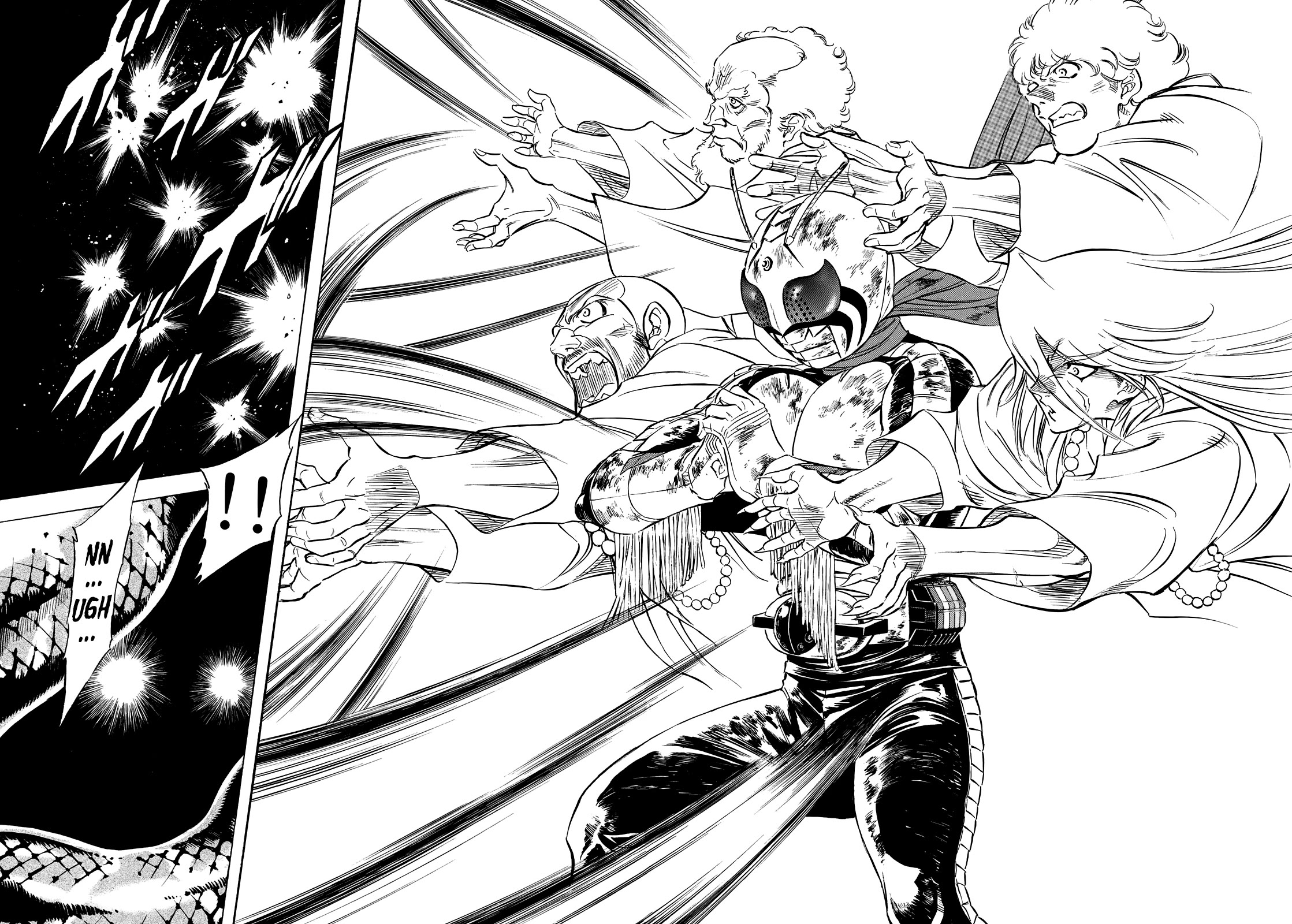 Shin Kamen Rider Spirits Chapter 25 page 17 - Chapter 25: Five Hands