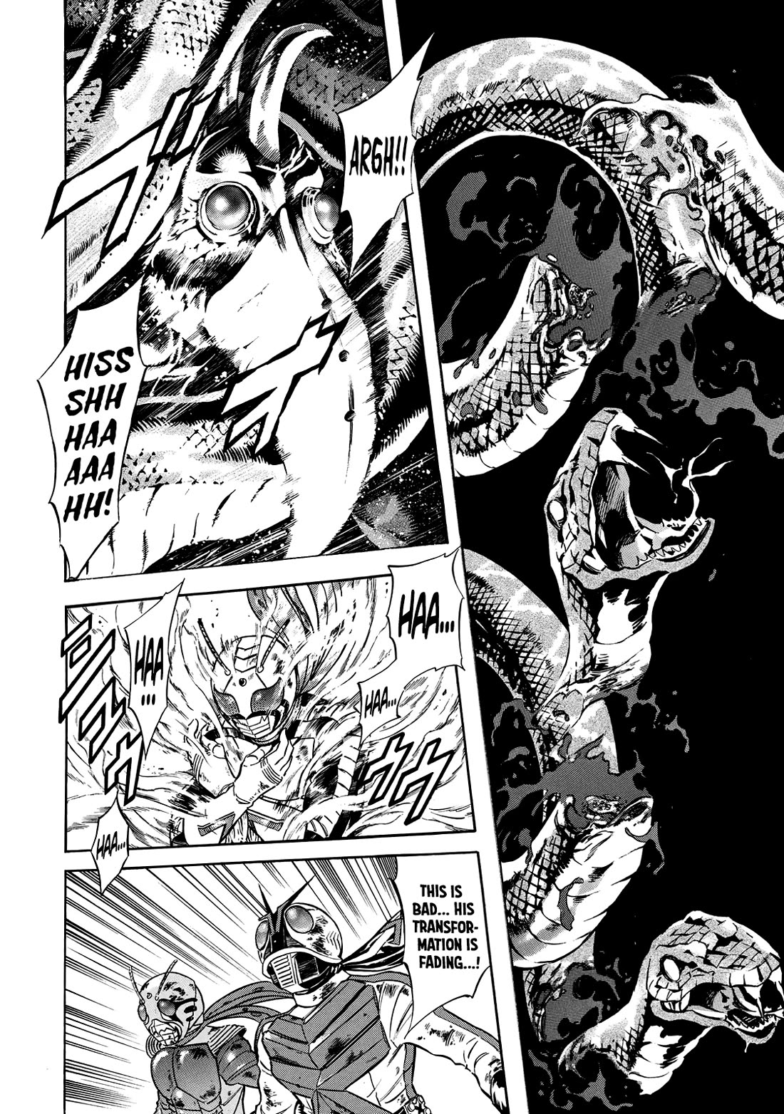 Shin Kamen Rider Spirits Chapter 25 page 19 - Chapter 25: Five Hands
