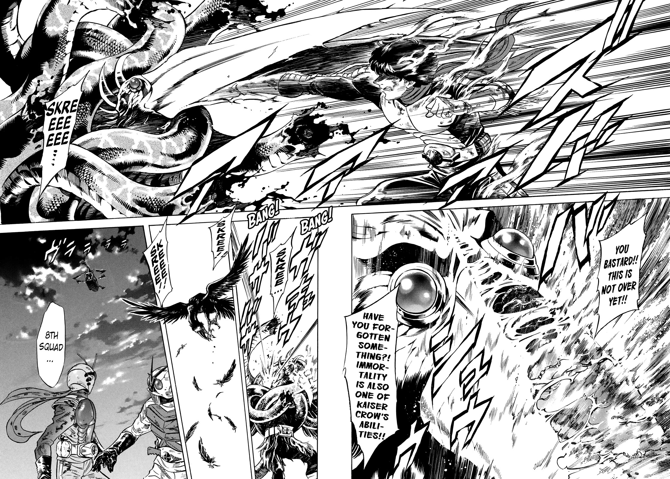 Shin Kamen Rider Spirits Chapter 25 page 21 - Chapter 25: Five Hands