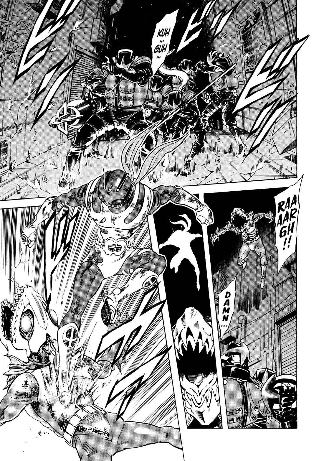 Shin Kamen Rider Spirits Chapter 25 page 3 - Chapter 25: Five Hands