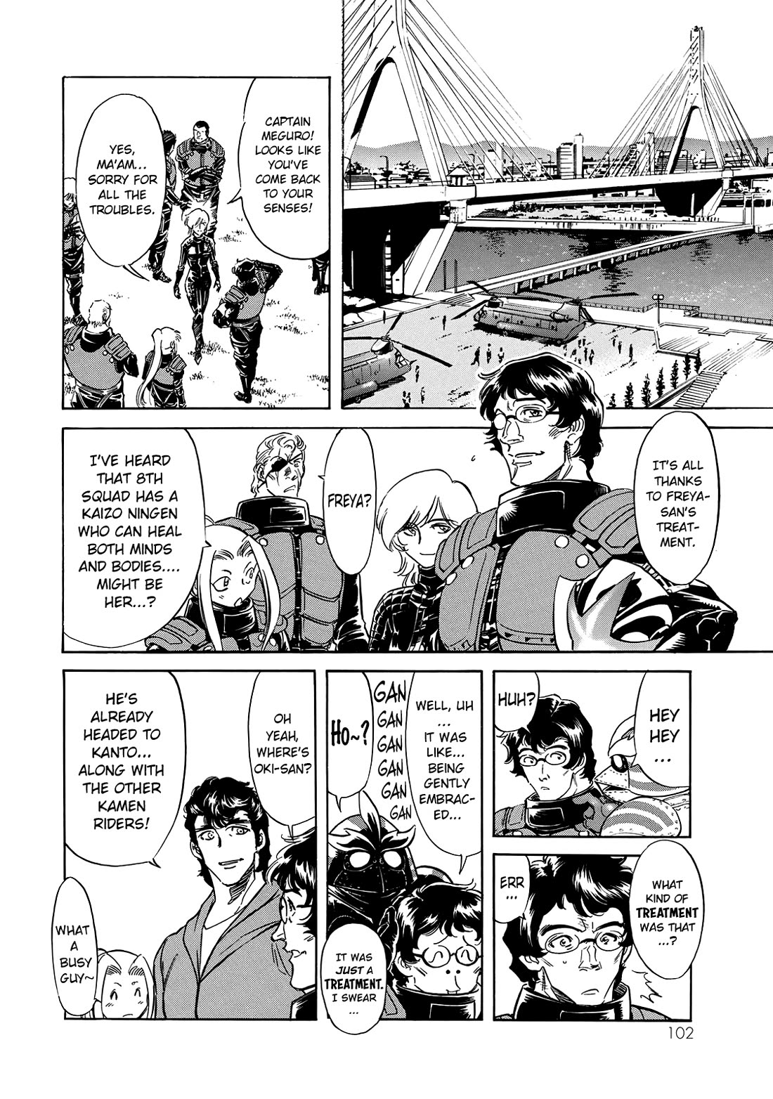 Shin Kamen Rider Spirits Chapter 25 page 32 - Chapter 25: Five Hands