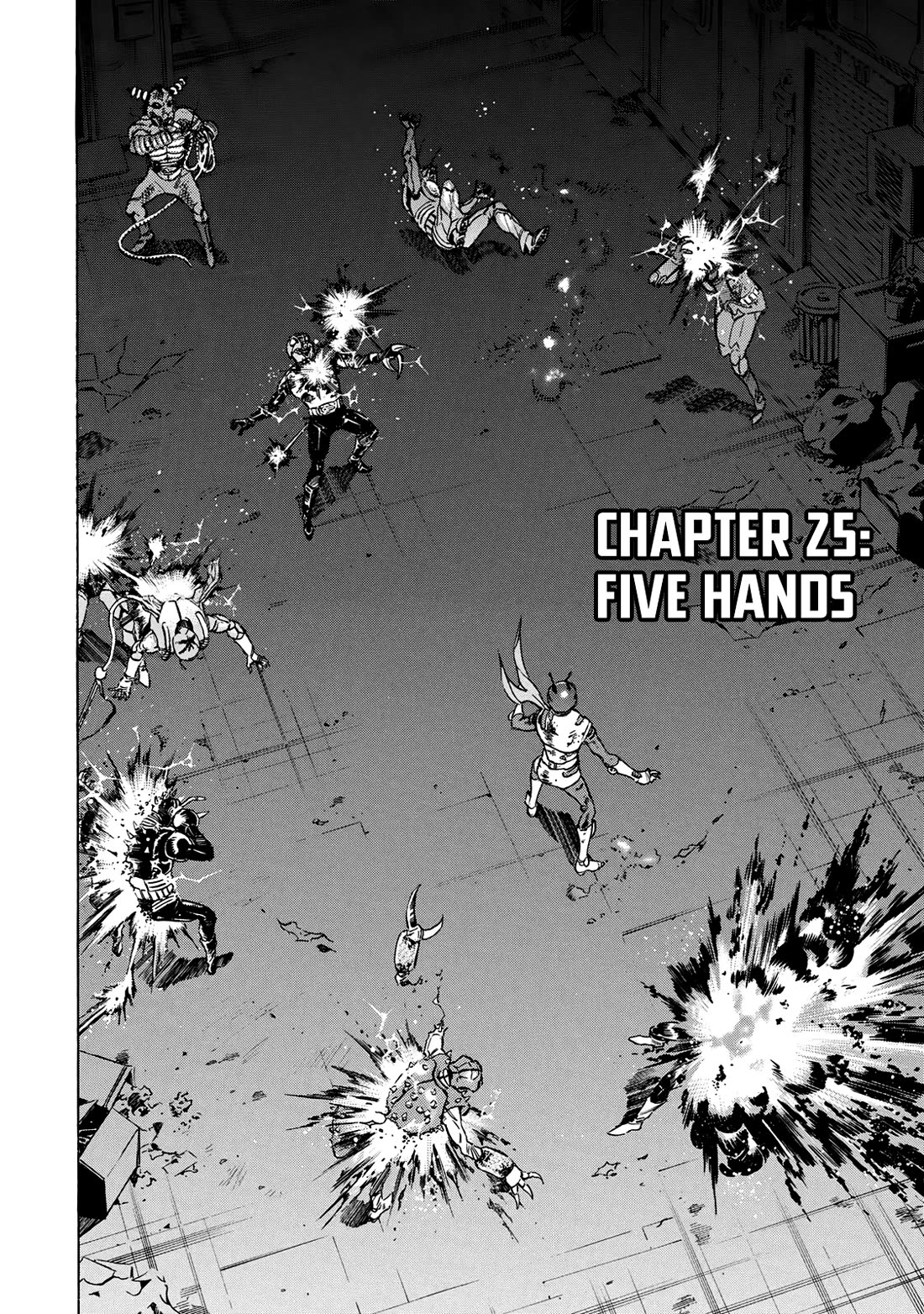 Shin Kamen Rider Spirits Chapter 25 page 8 - Chapter 25: Five Hands