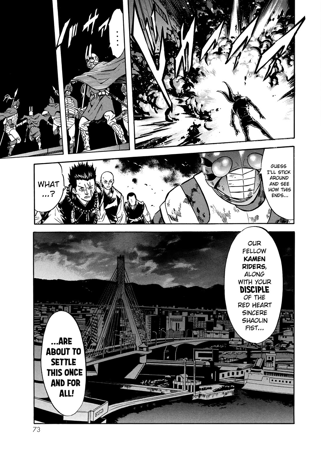 Shin Kamen Rider Spirits Chapter 25 page 9 - Chapter 25: Five Hands