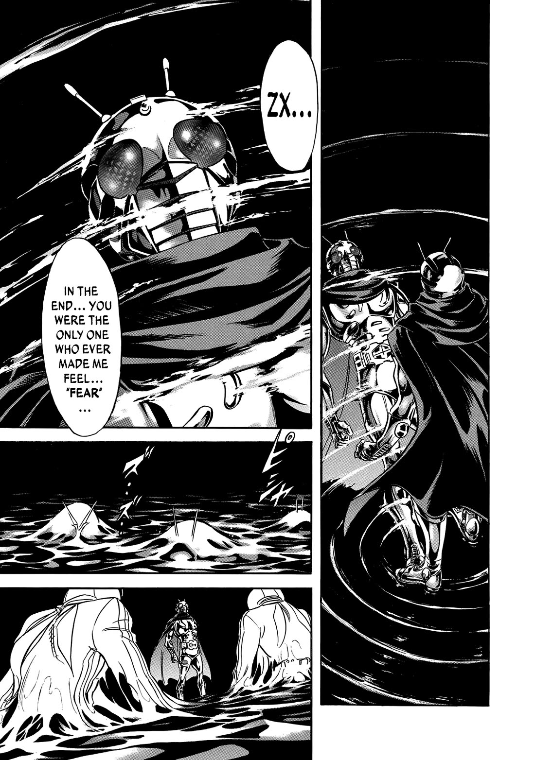 Shin Kamen Rider Spirits Chapter 26 page 11 - Chapter 26: Banquet of Sorrow and Joy