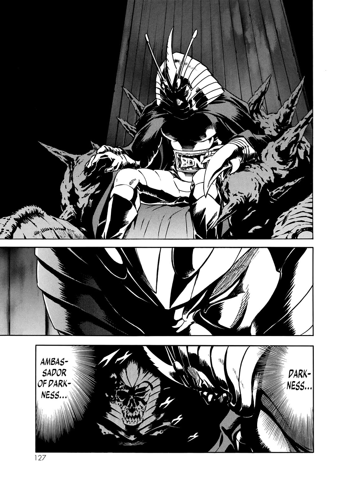 Shin Kamen Rider Spirits Chapter 26 page 18 - Chapter 26: Banquet of Sorrow and Joy