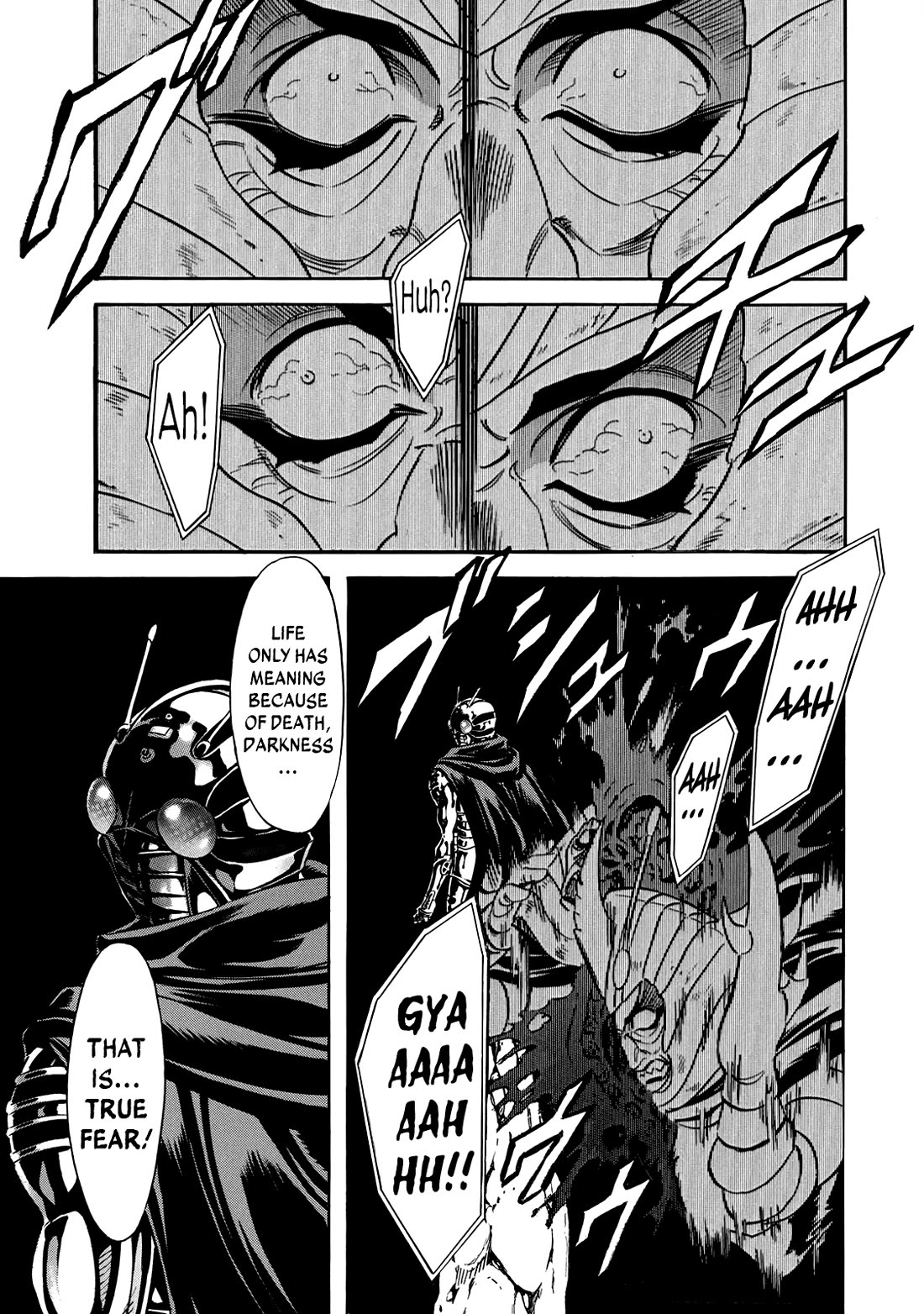 Shin Kamen Rider Spirits Chapter 26 page 9 - Chapter 26: Banquet of Sorrow and Joy