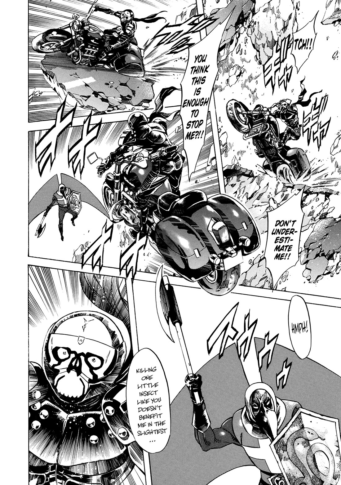 Shin Kamen Rider Spirits Chapter 27 page 10 - Chapter 27: The Town Conquered By Demons