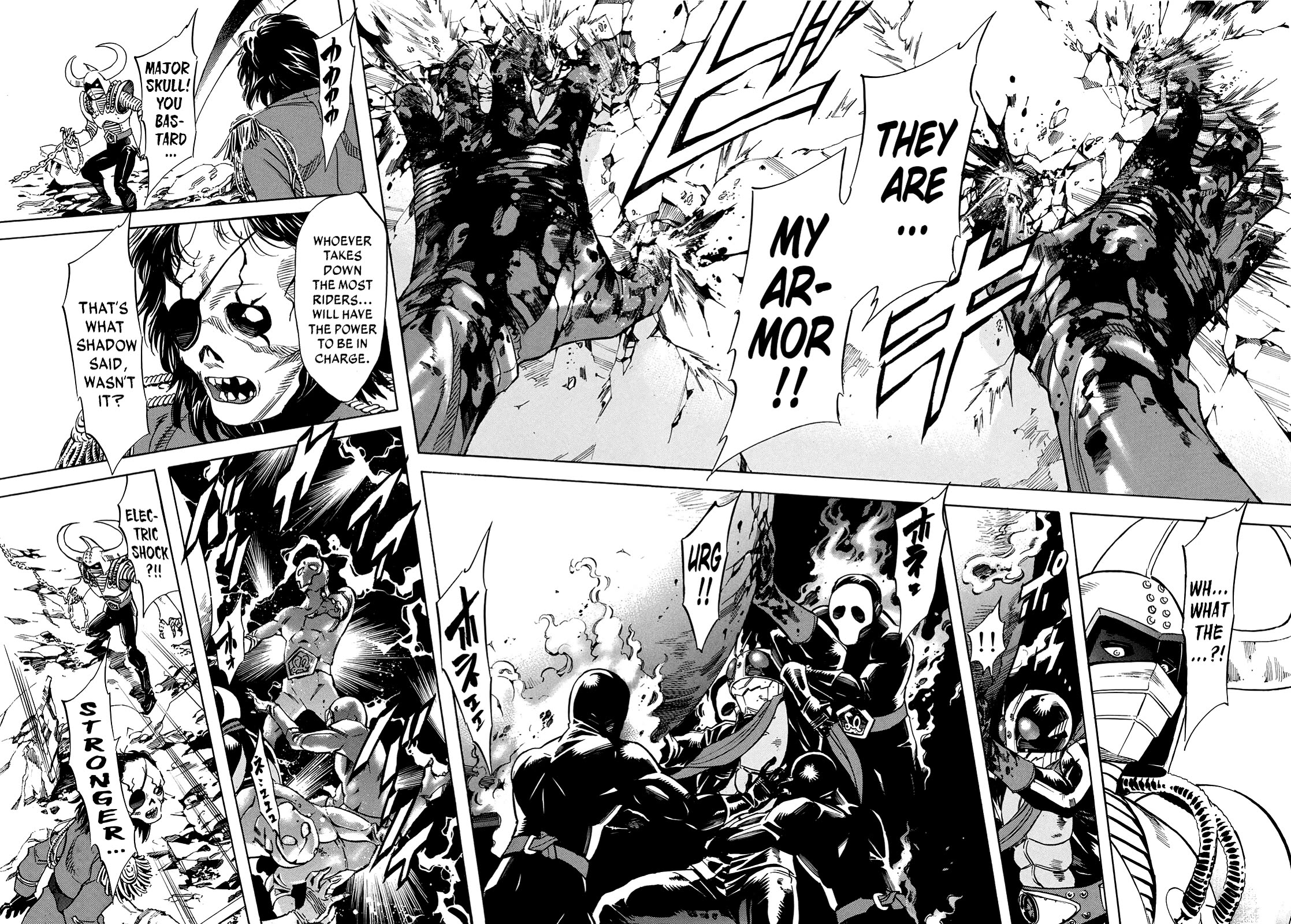 Shin Kamen Rider Spirits Chapter 27 page 20 - Chapter 27: The Town Conquered By Demons