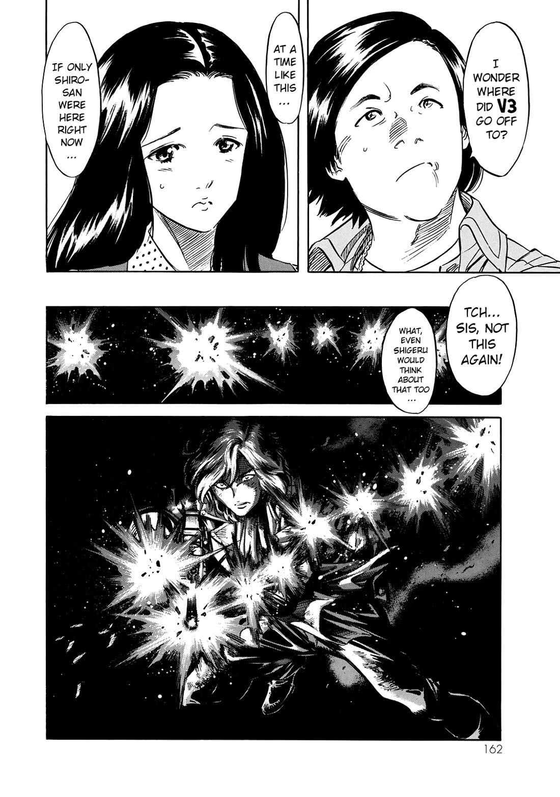 Shin Kamen Rider Spirits Chapter 27 page 23 - Chapter 27: The Town Conquered By Demons