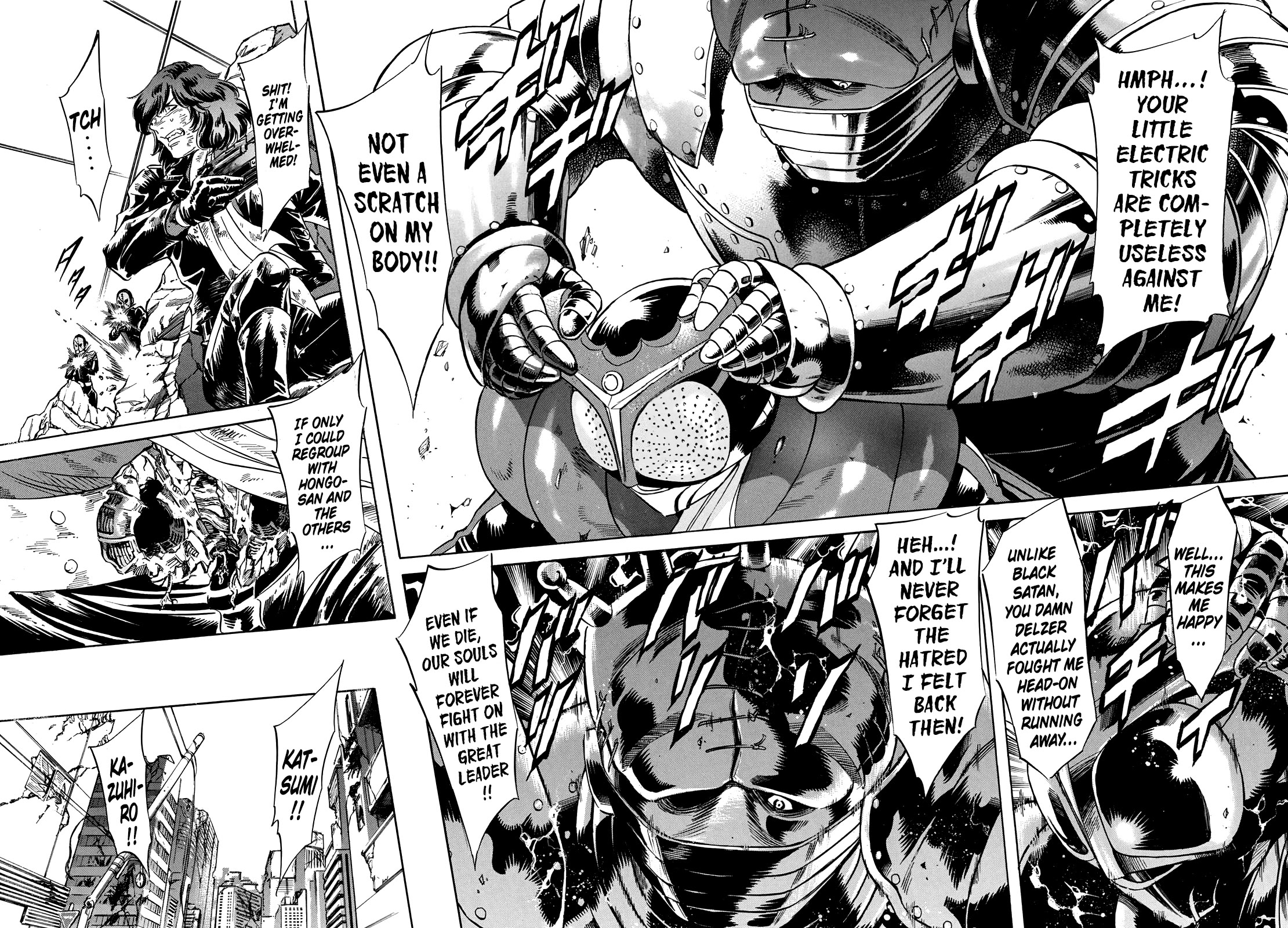 Shin Kamen Rider Spirits Chapter 27 page 27 - Chapter 27: The Town Conquered By Demons
