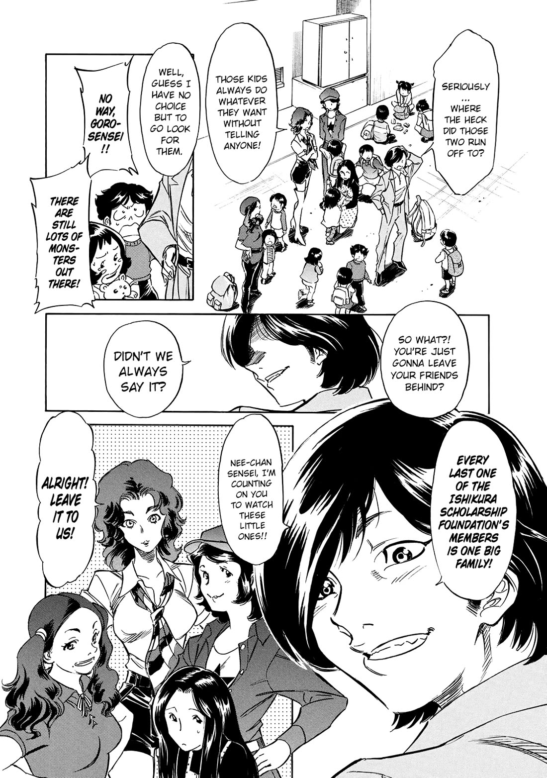Shin Kamen Rider Spirits Chapter 27 page 28 - Chapter 27: The Town Conquered By Demons