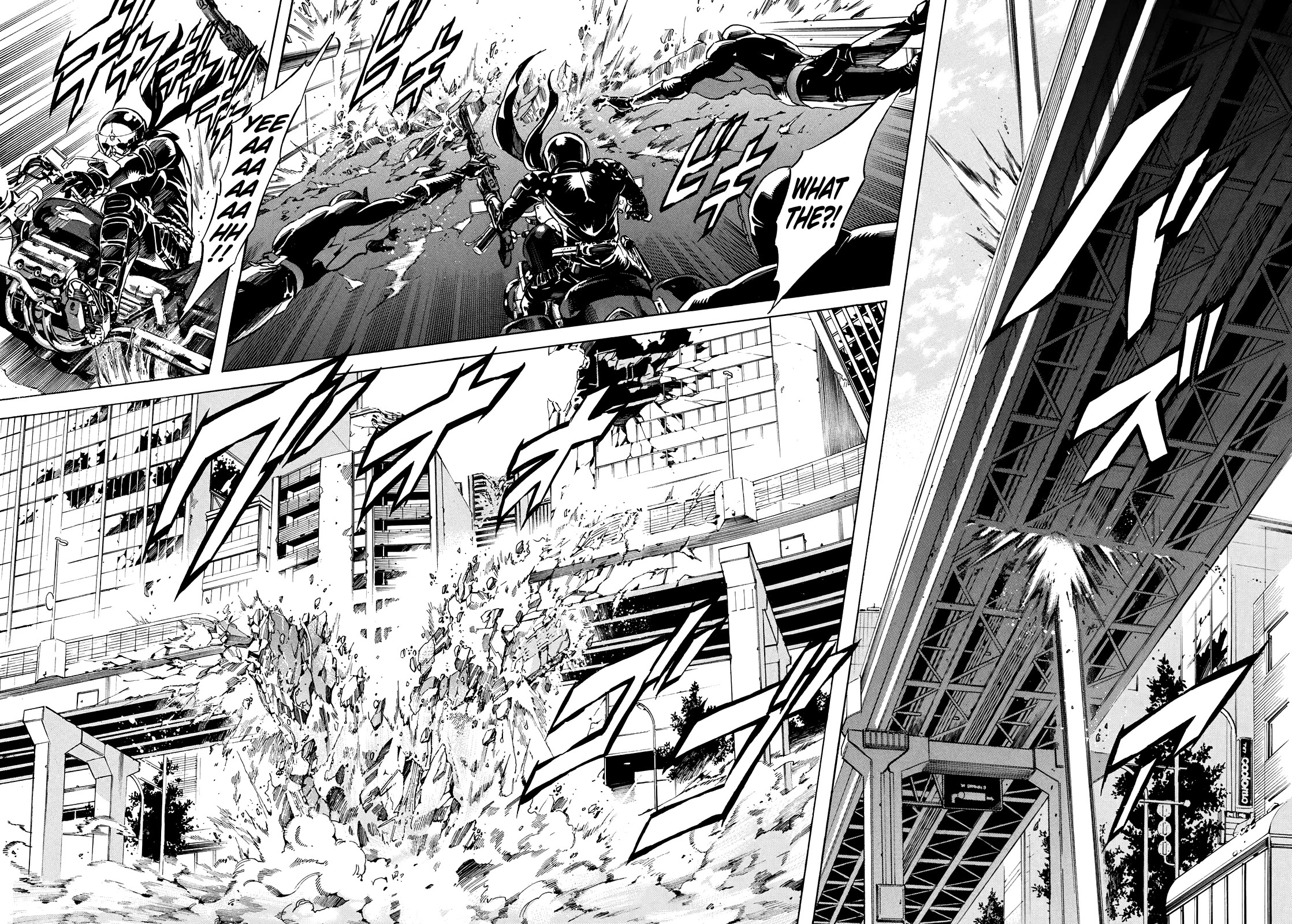 Shin Kamen Rider Spirits Chapter 27 page 8 - Chapter 27: The Town Conquered By Demons