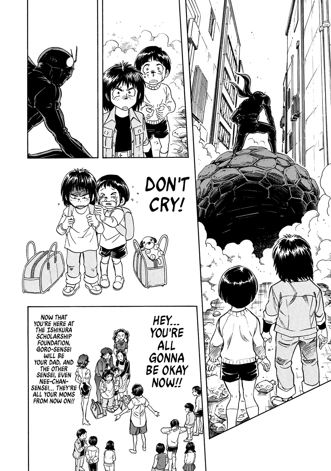 Shin Kamen Rider Spirits Chapter 28 page 13 - Chapter 28: A Distant Prospect