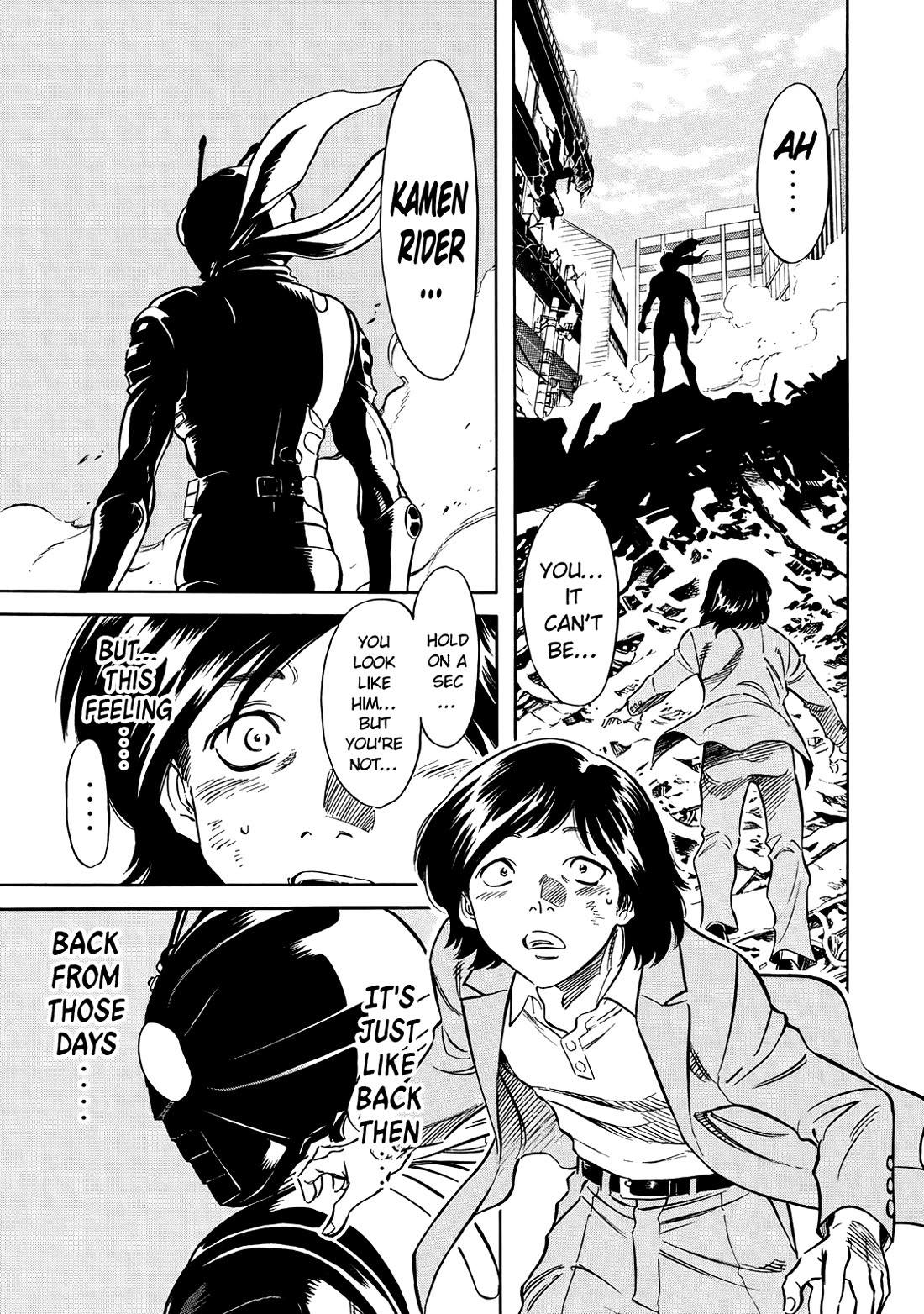 Shin Kamen Rider Spirits Chapter 28 page 5 - Chapter 28: A Distant Prospect