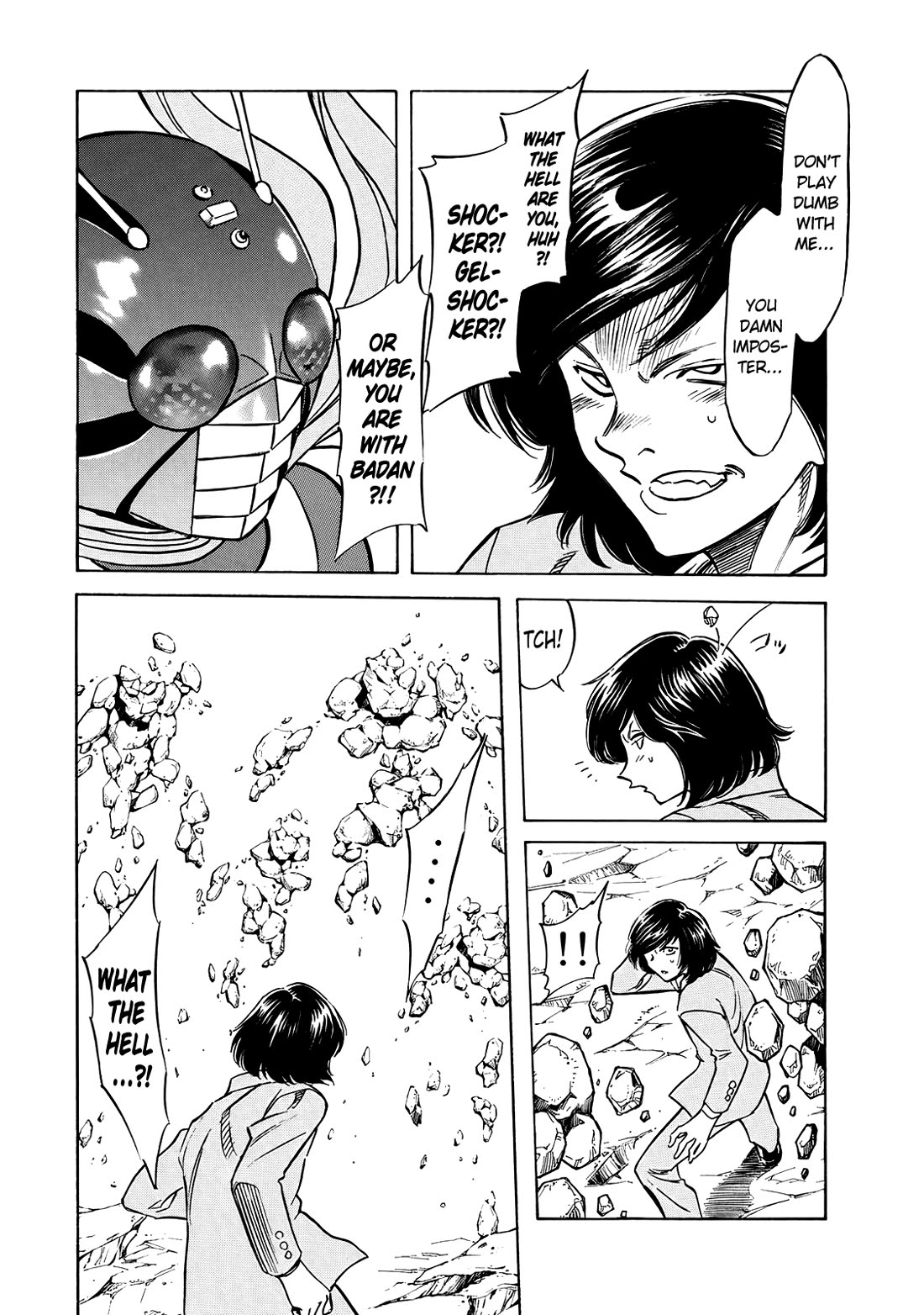 Shin Kamen Rider Spirits Chapter 28 page 9 - Chapter 28: A Distant Prospect