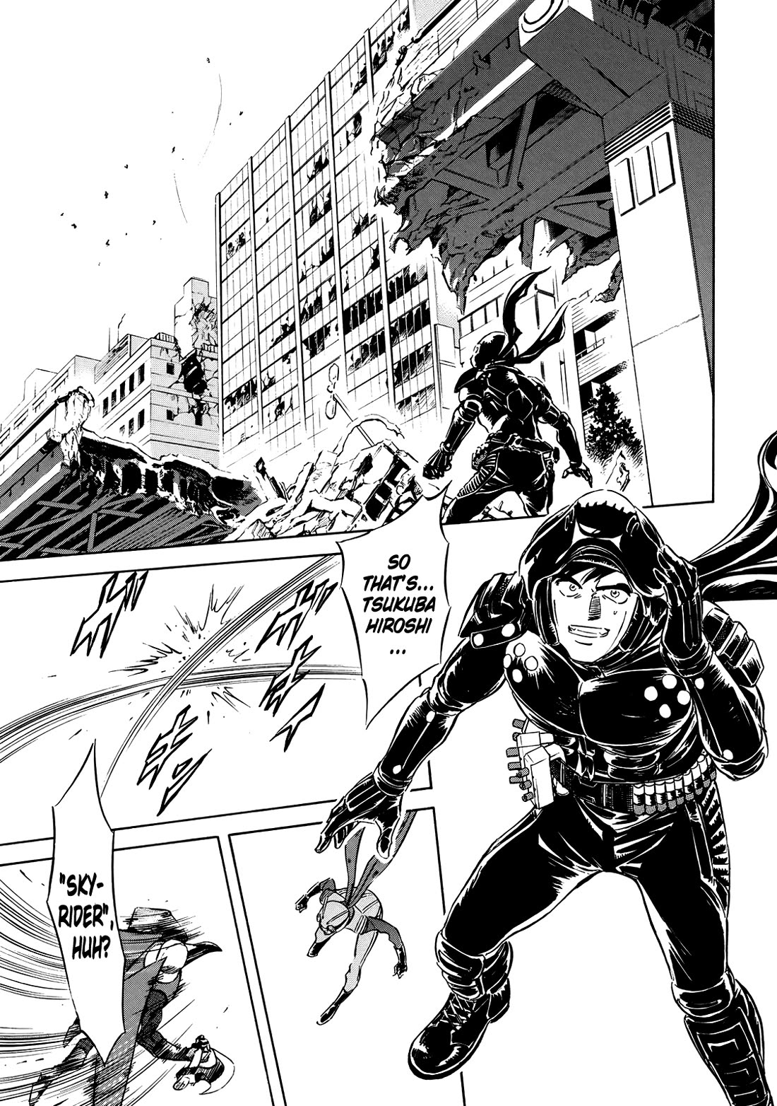Shin Kamen Rider Spirits Chapter 29 page 1 - Chapter 29: The Children's Promise