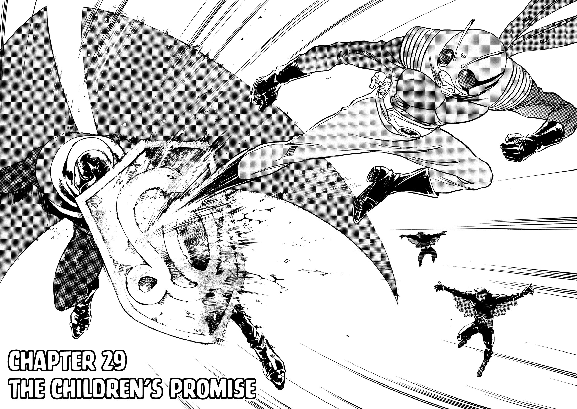 Shin Kamen Rider Spirits Chapter 29 page 2 - Chapter 29: The Children's Promise