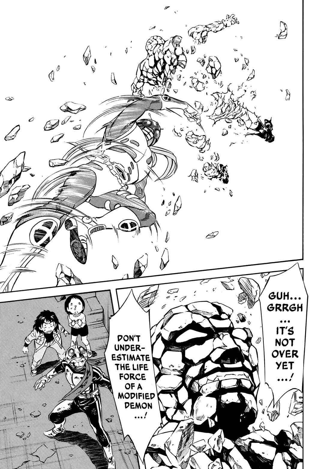 Shin Kamen Rider Spirits Chapter 29 page 24 - Chapter 29: The Children's Promise