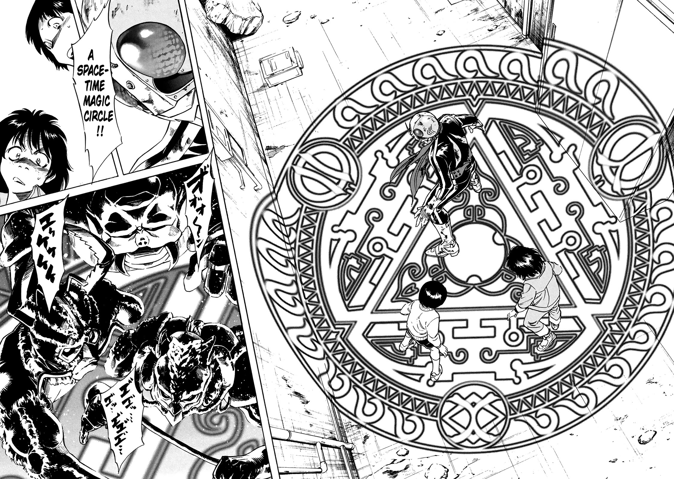 Shin Kamen Rider Spirits Chapter 29 page 38 - Chapter 29: The Children's Promise