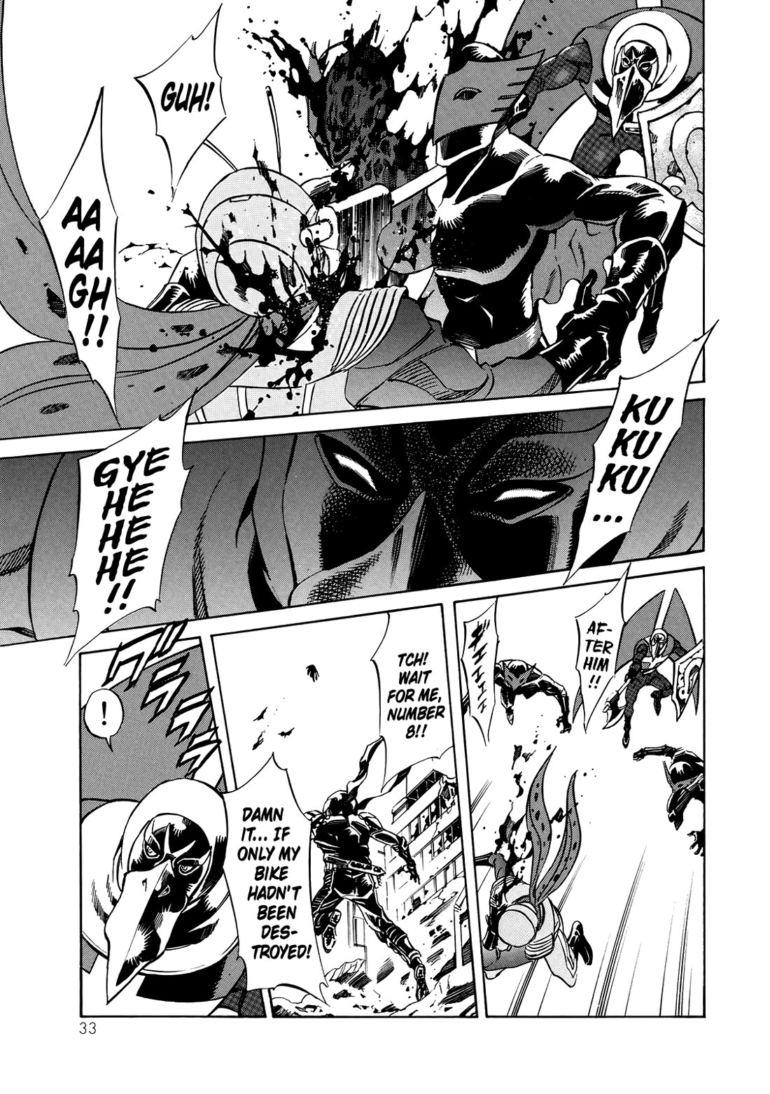 Shin Kamen Rider Spirits Chapter 29 page 4 - Chapter 29: The Children's Promise