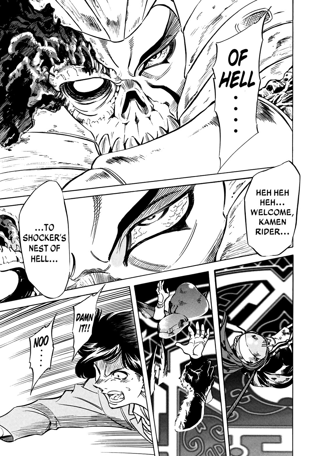 Shin Kamen Rider Spirits Chapter 29 page 40 - Chapter 29: The Children's Promise