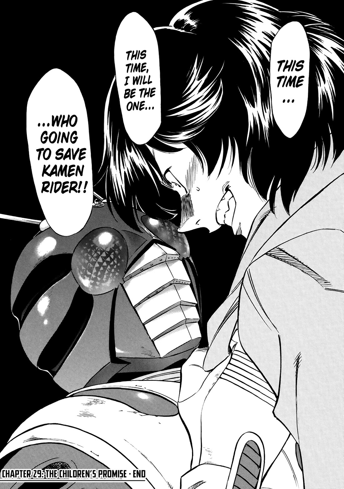 Shin Kamen Rider Spirits Chapter 29 page 43 - Chapter 29: The Children's Promise