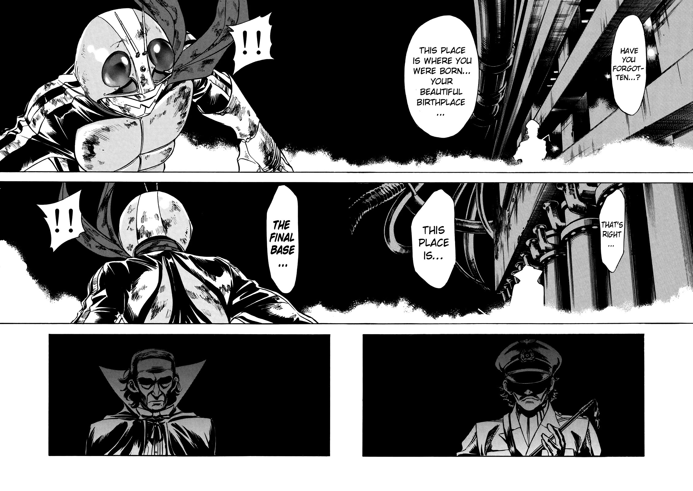 Shin Kamen Rider Spirits Chapter 30 page 24 - Chapter 30: Shocker's Final Base