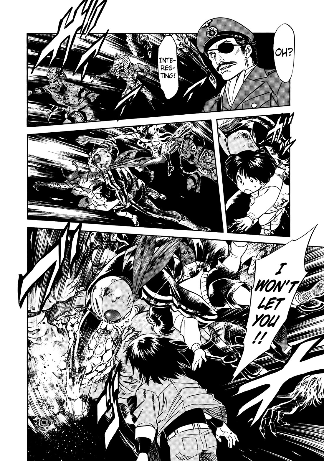 Shin Kamen Rider Spirits Chapter 30 page 27 - Chapter 30: Shocker's Final Base