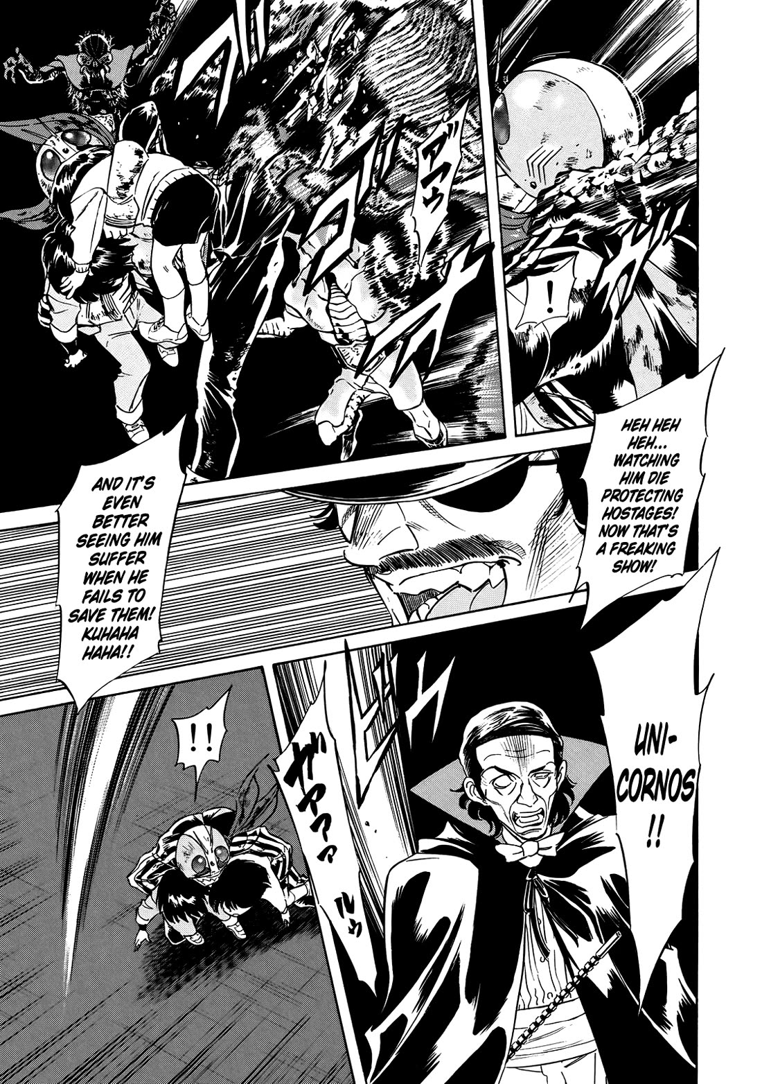 Shin Kamen Rider Spirits Chapter 30 page 30 - Chapter 30: Shocker's Final Base