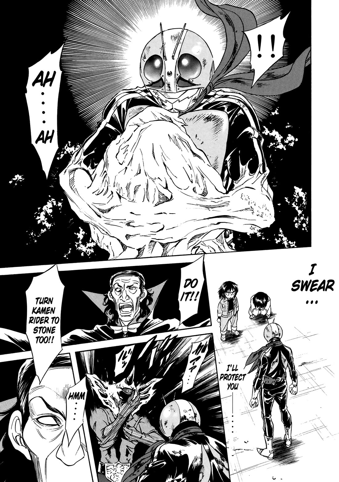 Shin Kamen Rider Spirits Chapter 30 page 32 - Chapter 30: Shocker's Final Base