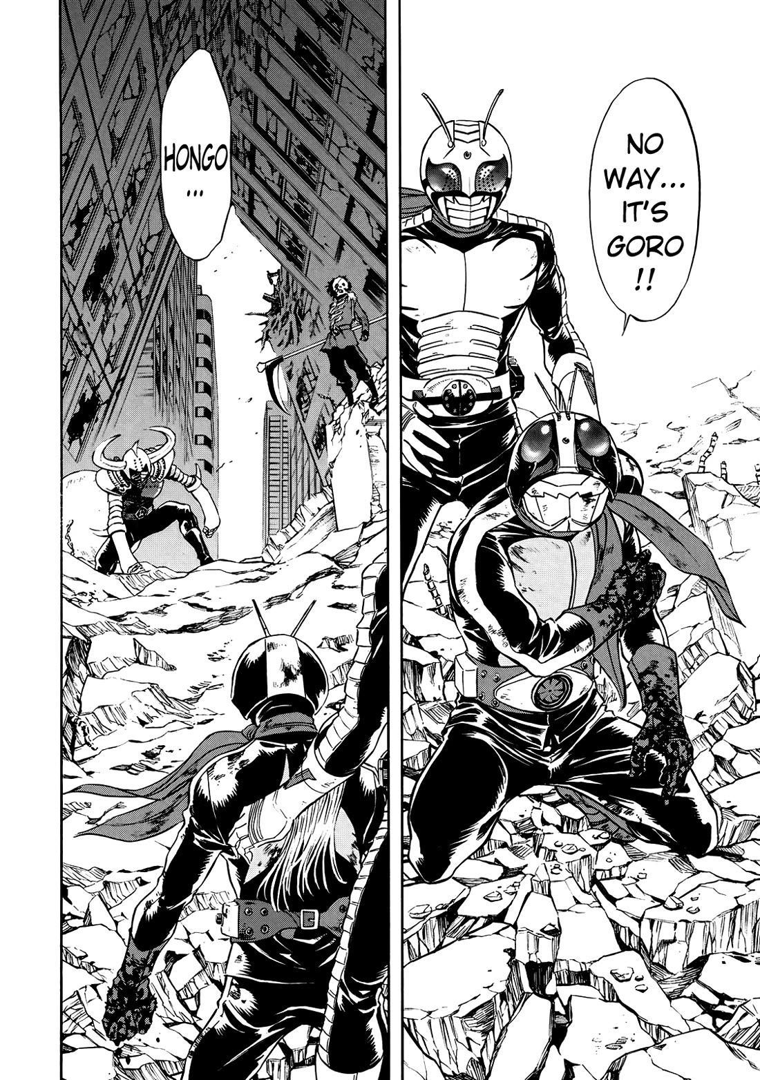 Shin Kamen Rider Spirits Chapter 30 page 6 - Chapter 30: Shocker's Final Base