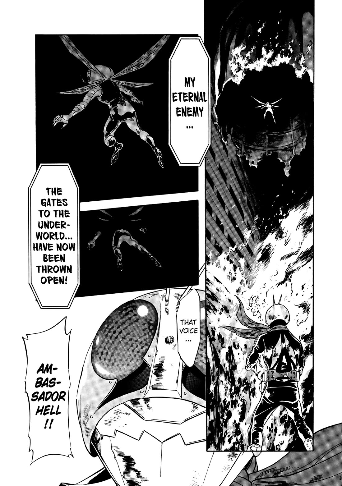 Shin Kamen Rider Spirits Chapter 31 page 15 - Chapter 31: The Opened Underworld
