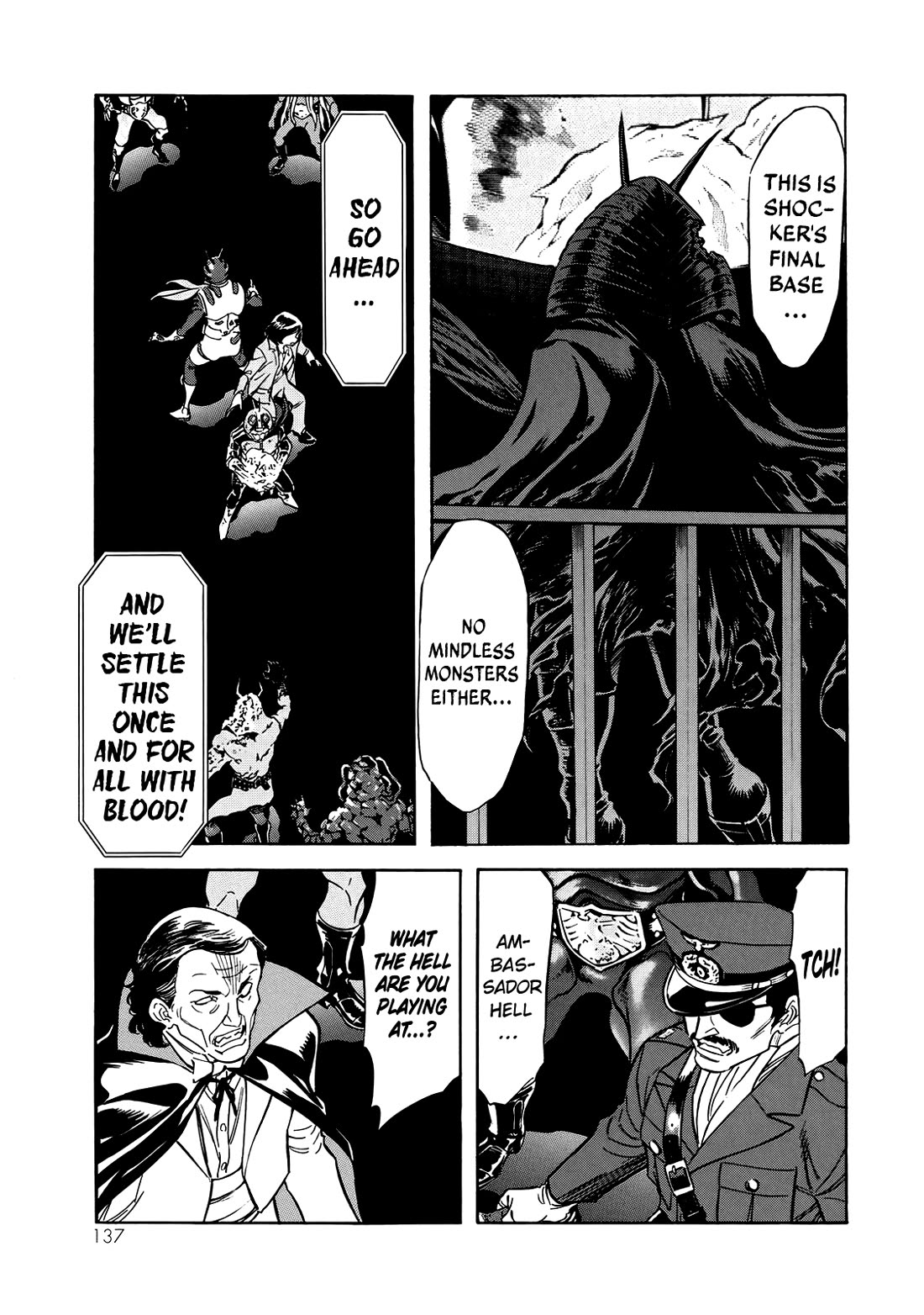 Shin Kamen Rider Spirits Chapter 31 page 17 - Chapter 31: The Opened Underworld