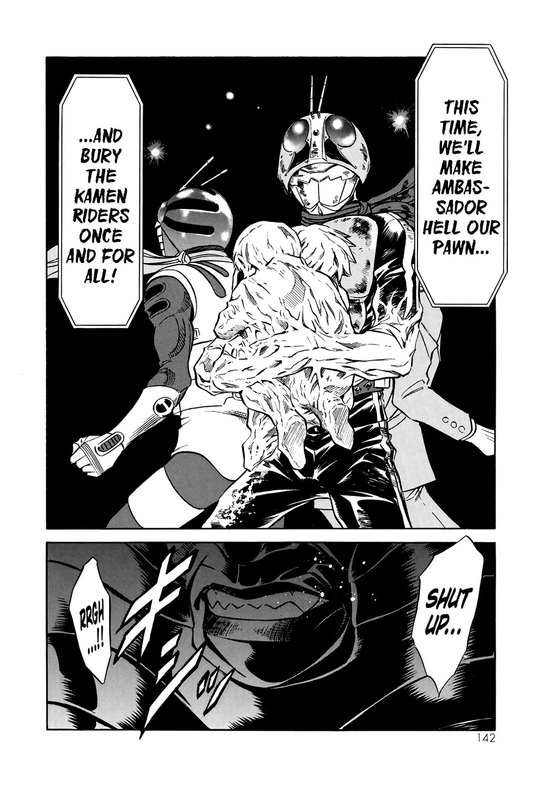 Shin Kamen Rider Spirits Chapter 31 page 22 - Chapter 31: The Opened Underworld