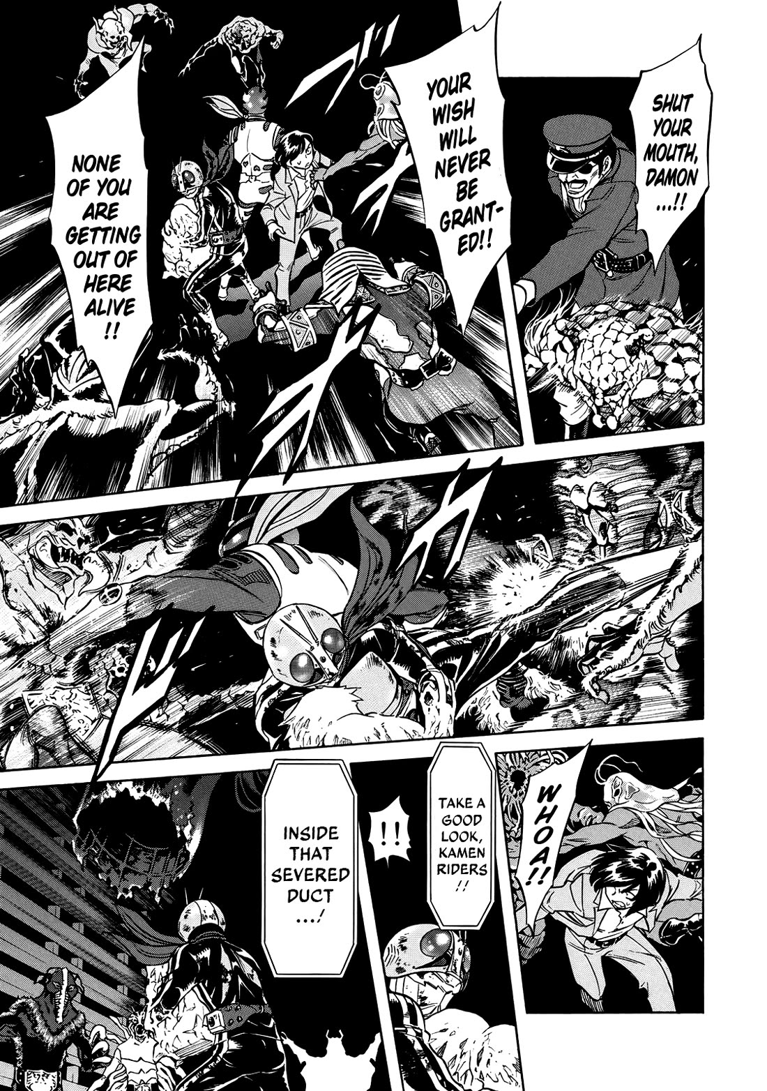 Shin Kamen Rider Spirits Chapter 31 page 23 - Chapter 31: The Opened Underworld