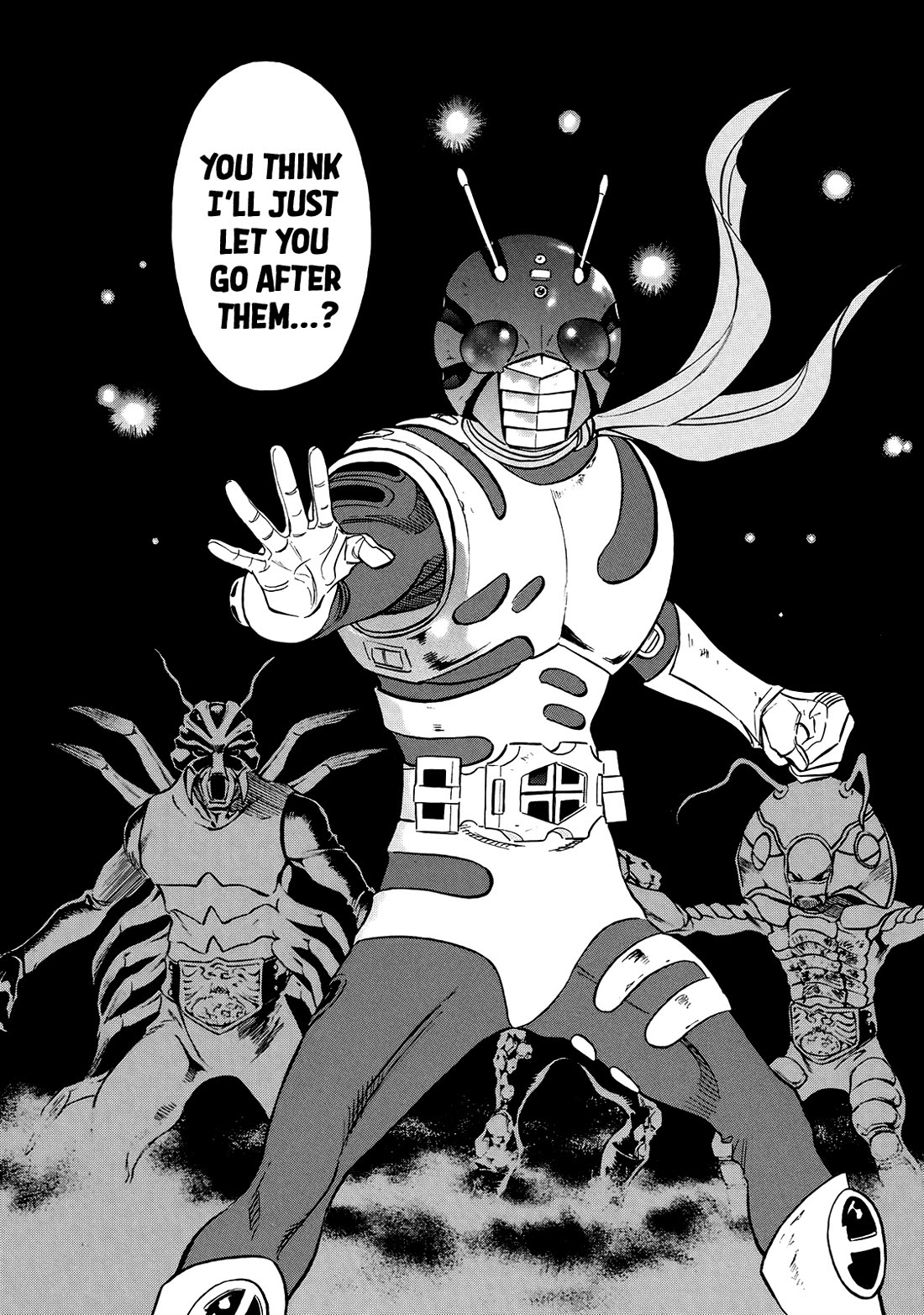 Shin Kamen Rider Spirits Chapter 31 page 28 - Chapter 31: The Opened Underworld
