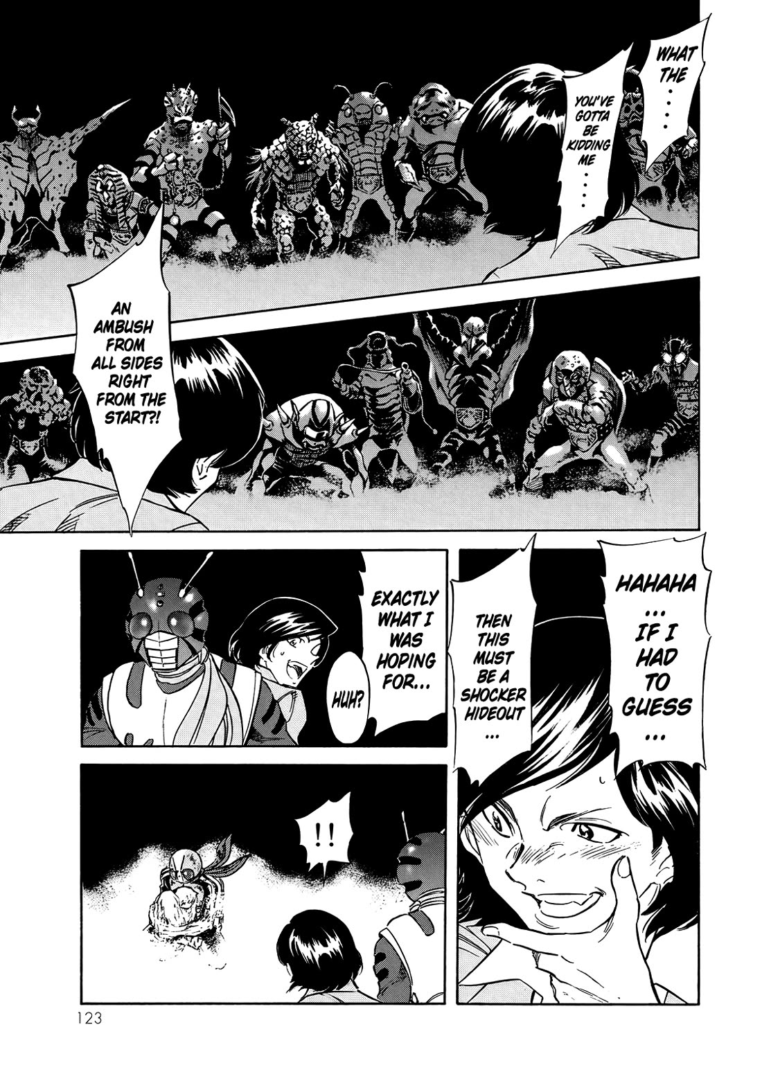 Shin Kamen Rider Spirits Chapter 31 page 3 - Chapter 31: The Opened Underworld