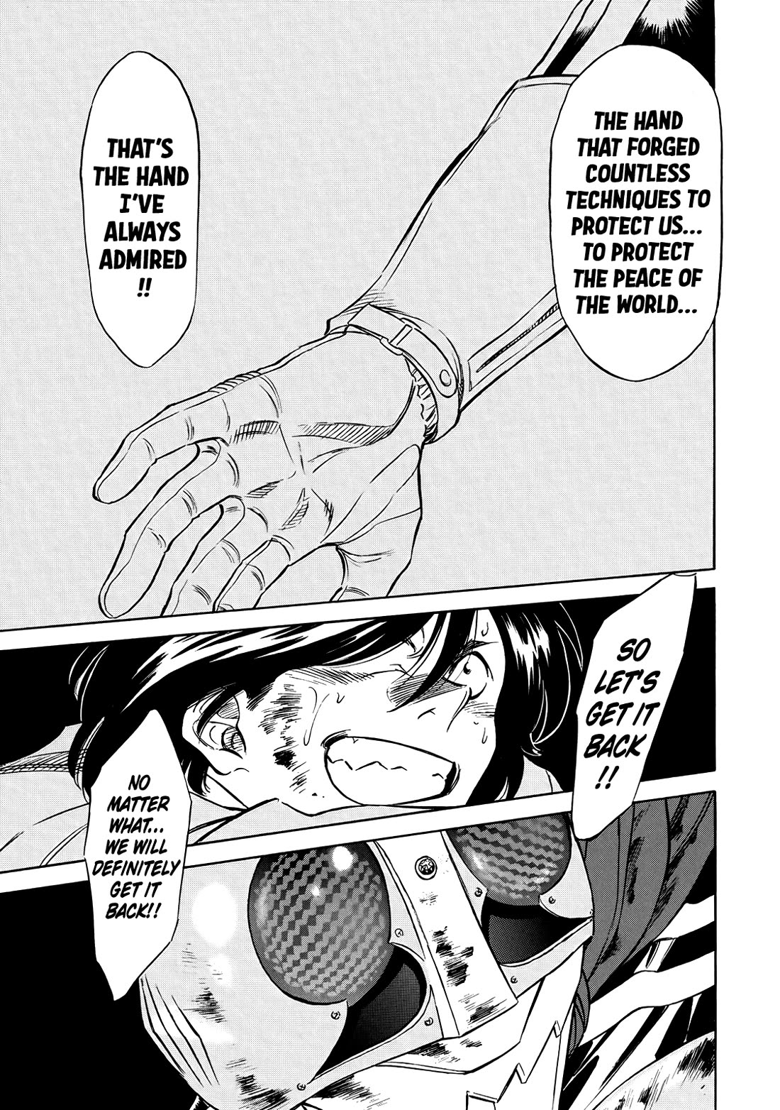 Shin Kamen Rider Spirits Chapter 31 page 35 - Chapter 31: The Opened Underworld