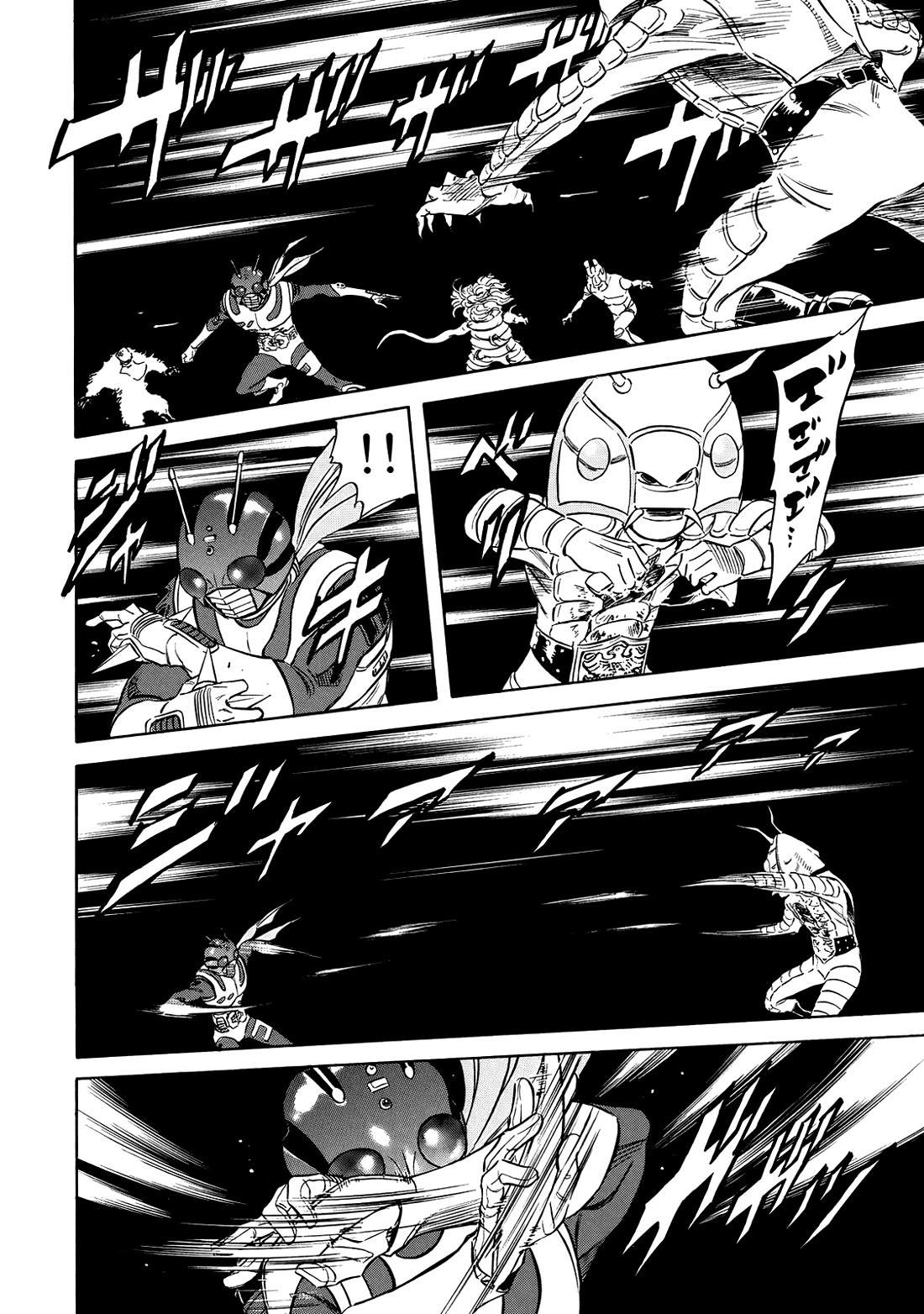 Shin Kamen Rider Spirits Chapter 31 page 36 - Chapter 31: The Opened Underworld
