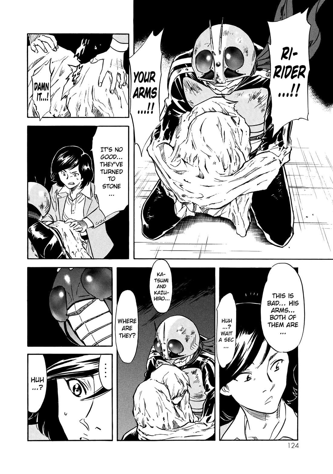 Shin Kamen Rider Spirits Chapter 31 page 4 - Chapter 31: The Opened Underworld