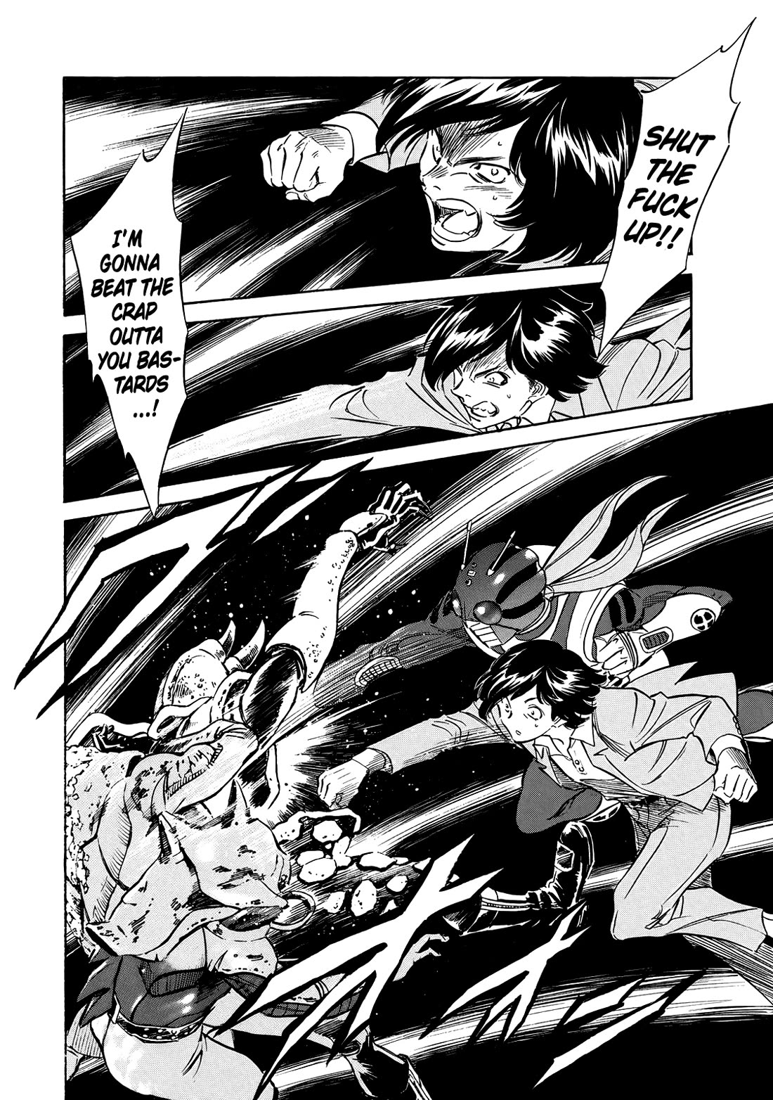 Shin Kamen Rider Spirits Chapter 31 page 6 - Chapter 31: The Opened Underworld