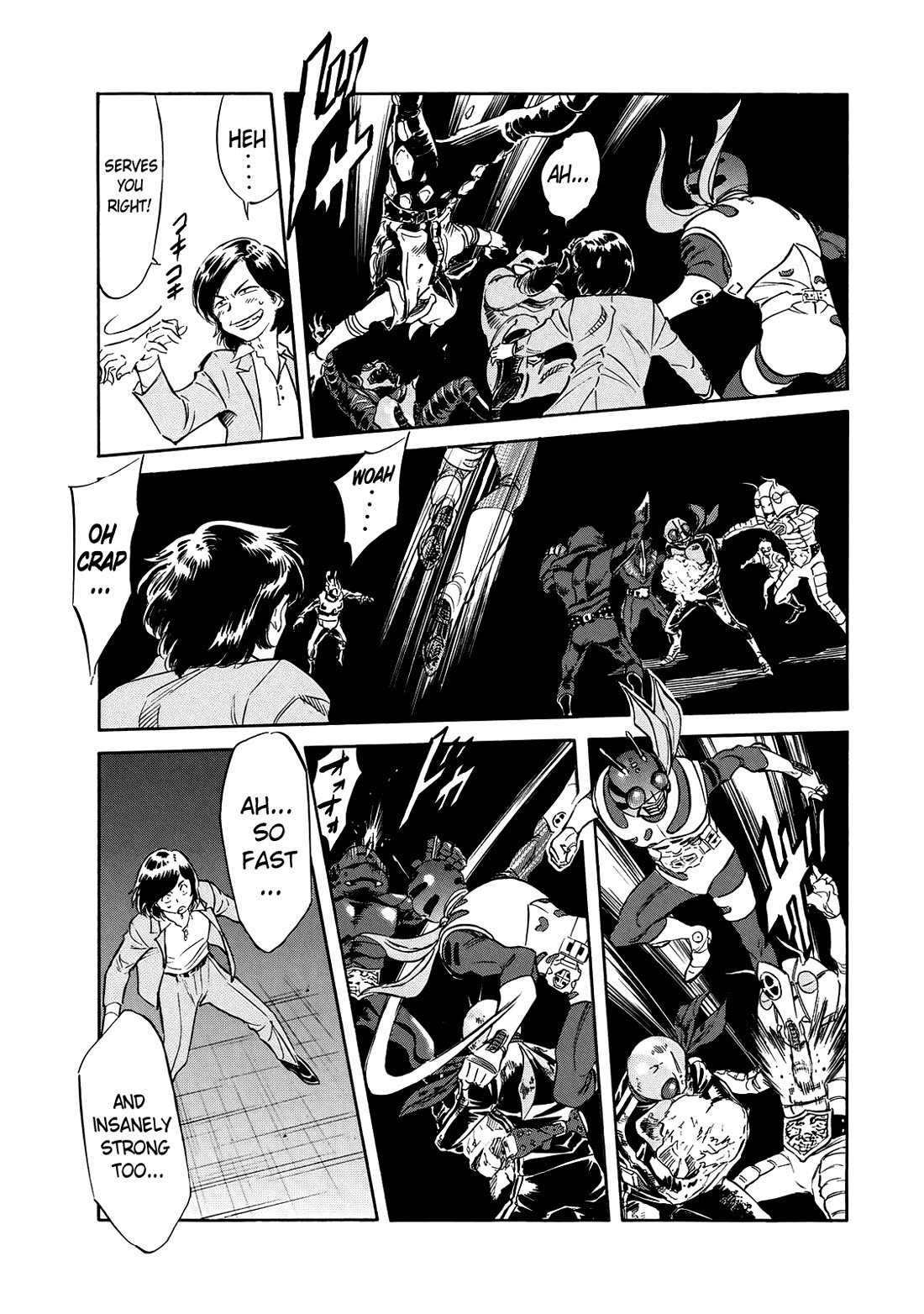 Shin Kamen Rider Spirits Chapter 31 page 7 - Chapter 31: The Opened Underworld