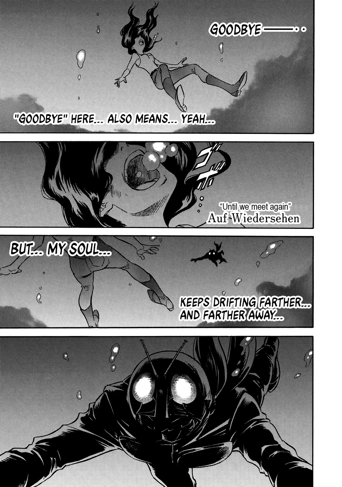 Shin Kamen Rider Spirits Chapter 32 page 1 - Chapter 32: Fragments of Retaliation