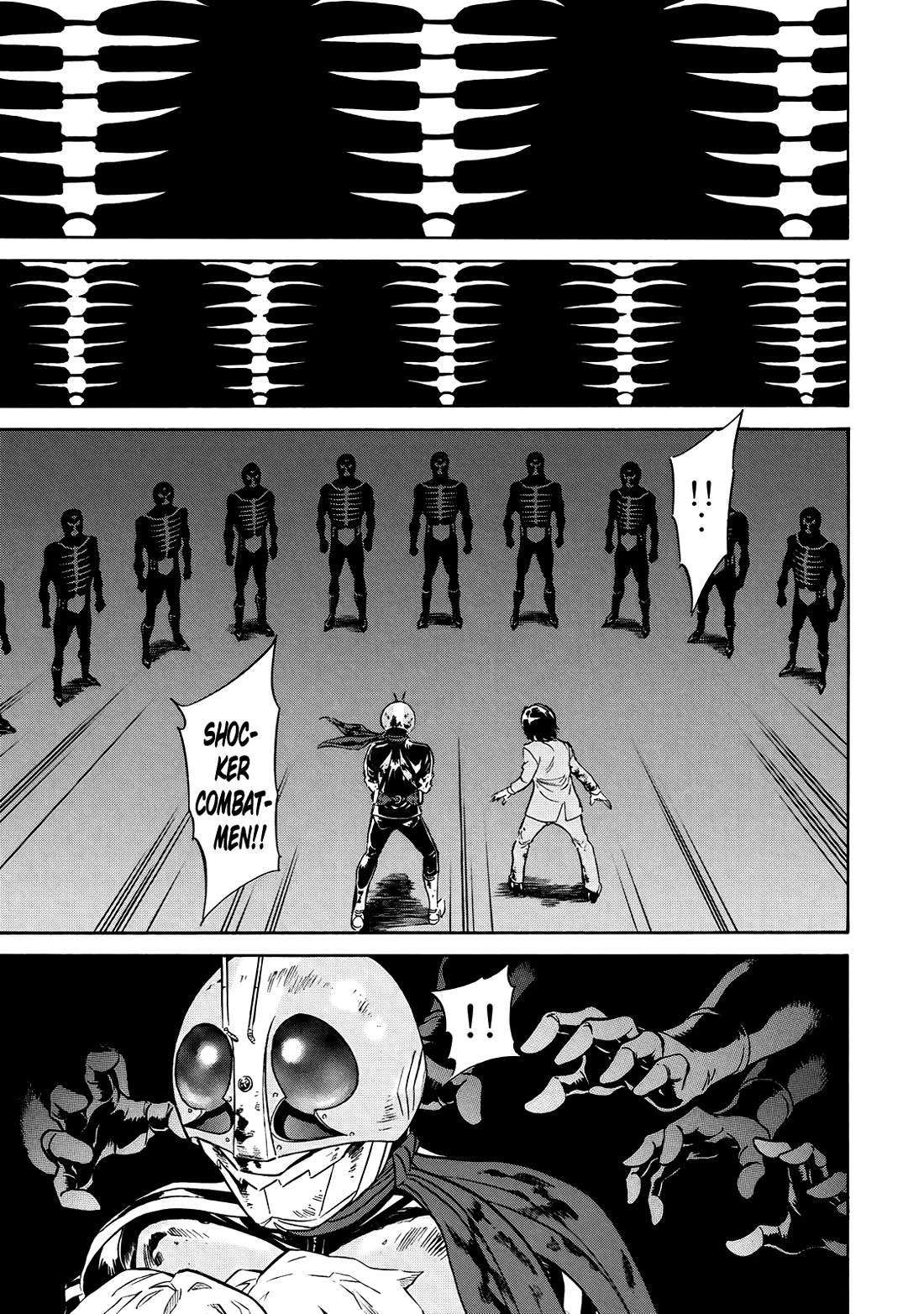 Shin Kamen Rider Spirits Chapter 32 page 11 - Chapter 32: Fragments of Retaliation