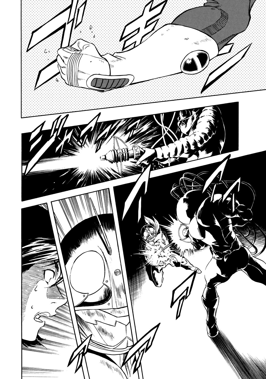 Shin Kamen Rider Spirits Chapter 32 page 16 - Chapter 32: Fragments of Retaliation