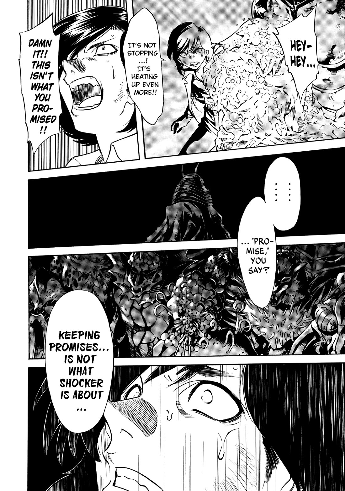Shin Kamen Rider Spirits Chapter 32 page 18 - Chapter 32: Fragments of Retaliation