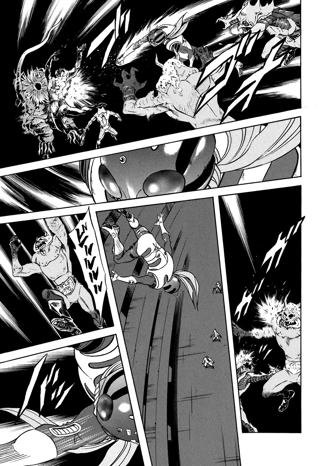 Shin Kamen Rider Spirits Chapter 32 page 7 - Chapter 32: Fragments of Retaliation