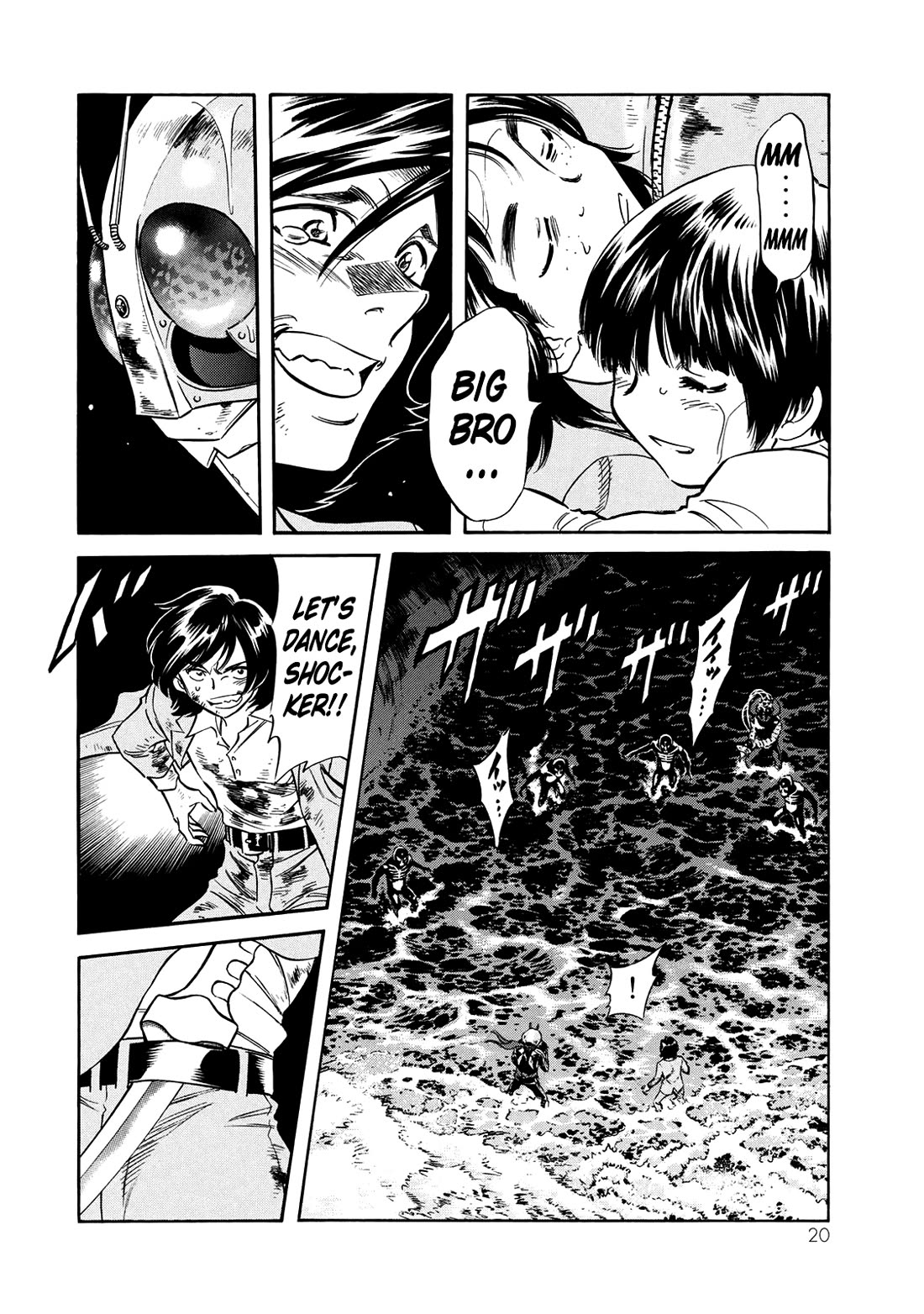 Shin Kamen Rider Spirits Chapter 33 page 15 - Chapter 33: Atonement and the Devil