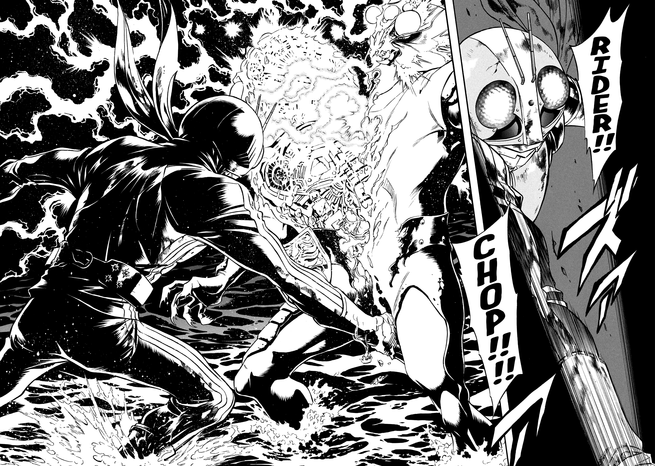 Shin Kamen Rider Spirits Chapter 33 page 19 - Chapter 33: Atonement and the Devil